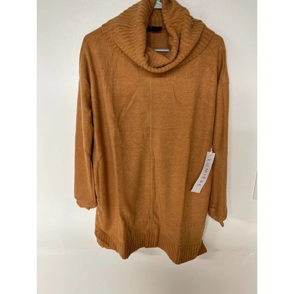 Urban Outfitters Lumière Cowl Neck Long Sleeve Sweater Dress - Picture 3 of 8